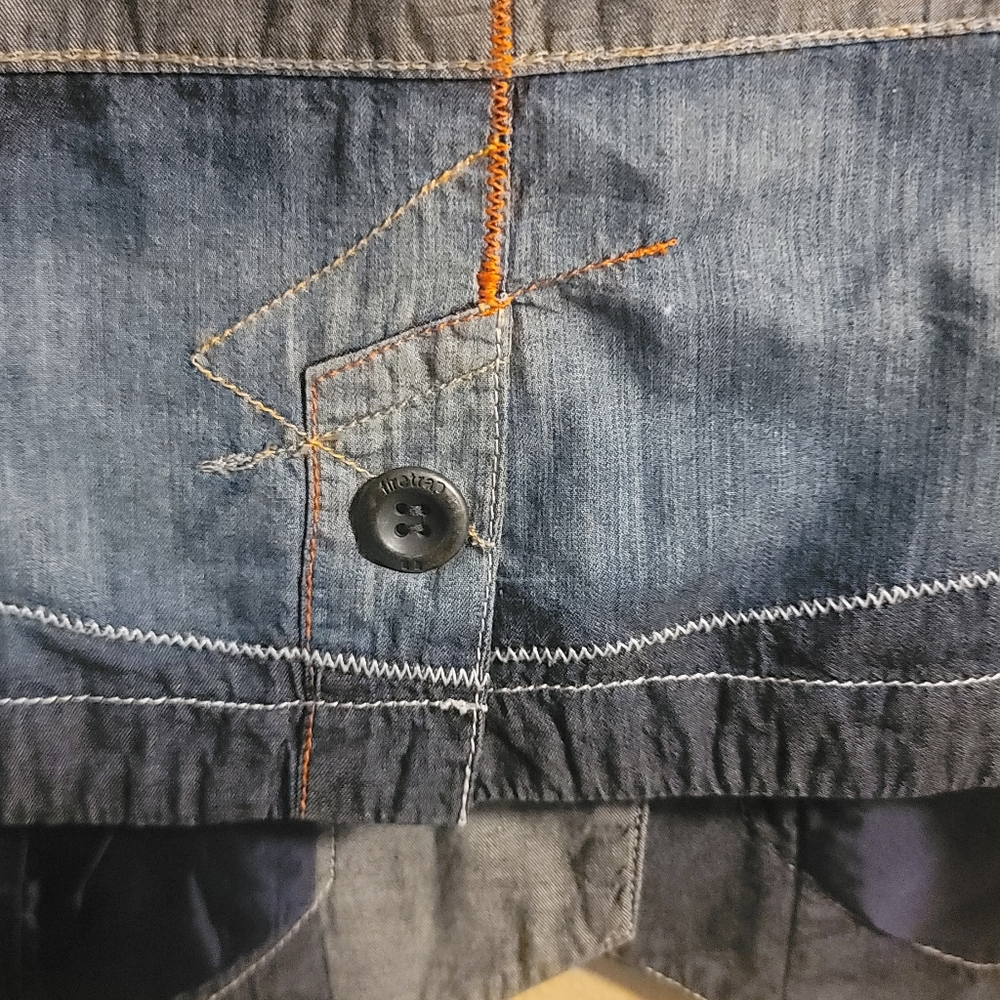 Unique Multi Lightweight Elevated Patchwork! Nwot - image 5